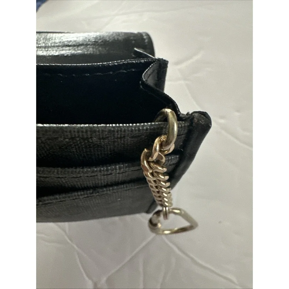 Liz Claiborne Credit Card Holder and Change Purse Keychain Minimalist Gray